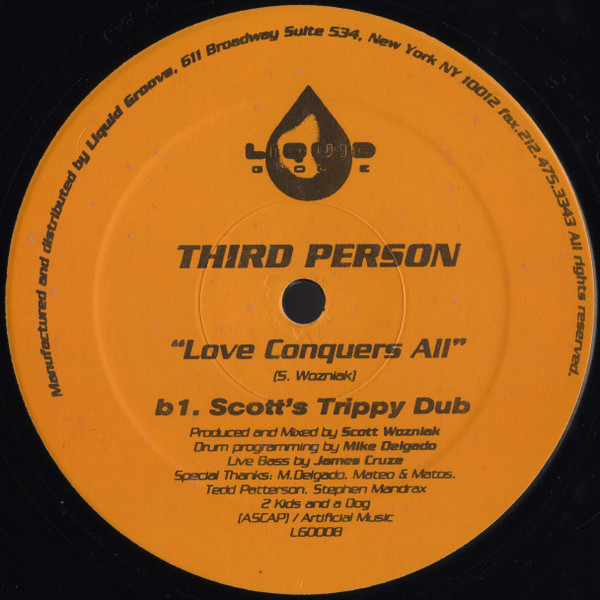 Third Person - Love Conquers All | Liquid Groove (LG0008) - 2 Third Person - Love Conquers All | Liquid Groove (LG0008) - 2