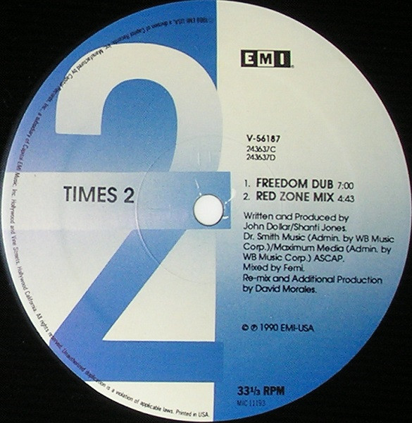 Times 2 - Set Me Free | EMI USA (V-56187) - 4 Times 2 - Set Me Free | EMI USA (V-56187) - 4