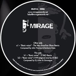 John Thomas - Basic Voice Remix | Mirage (MIR016) - 2 John Thomas - Basic Voice Remix | Mirage (MIR016) - 2
