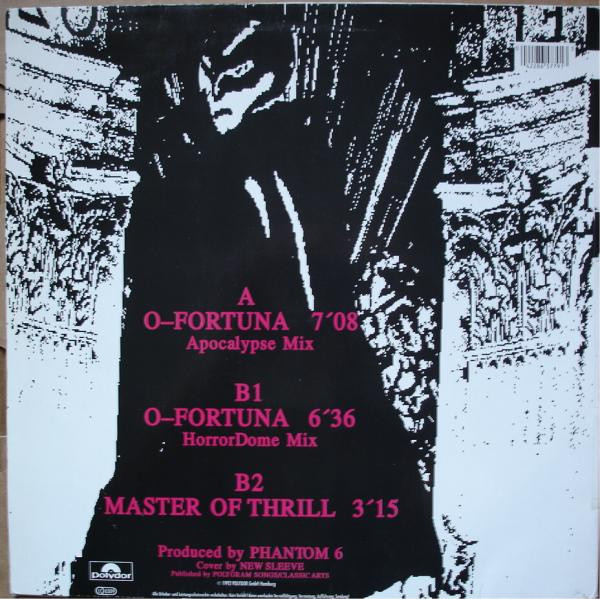 Phantom 6 - O-Fortuna | Polydor (865 779-1) - 2