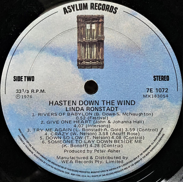 Hasten Down The Wind