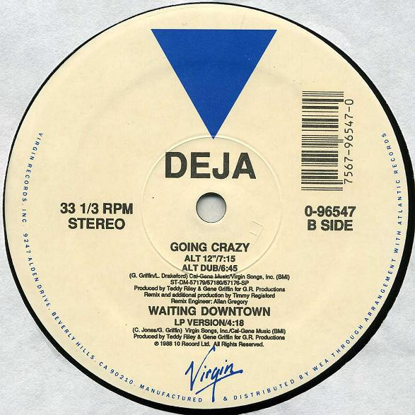 Deja - Going Crazy | Virgin (0-96547) - 3