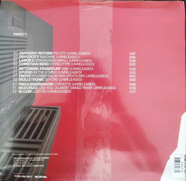 Anthony Rother - Electro Commando 1 - Welcome To Psicity | Psi49net (PSI017) - 2