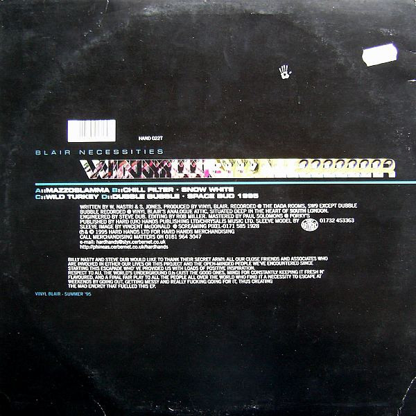 Vinyl Blair - Blair Necessities | Hard Hands (HAND 022 T) - 2 Vinyl Blair - Blair Necessities | Hard Hands (HAND 022 T) - 2