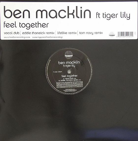 Ben Macklin Ft Tiger Lily - Feel Together | free2air Recordings (F2A25T)
