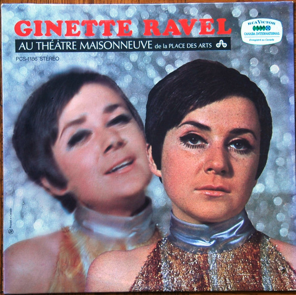 Ginette Ravel - Au Théâtre Maisonneuve De La Place Des Arts | RCA Victor (PCS-1186) - main