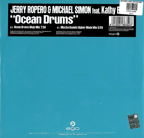 Jerry Ropero & Michael Simon Feat. Kathy Brown - Ocean Drums | Ego Music (EGO MIX 056) - main Jerry Ropero & Michael Simon Feat. Kathy Brown - Ocean Drums | Ego Music (EGO MIX 056) - main