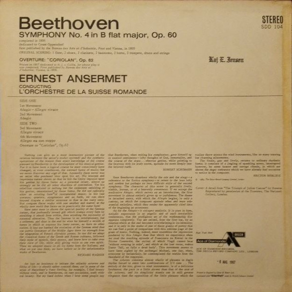 Symphony No. 4 / Coriolan Overture