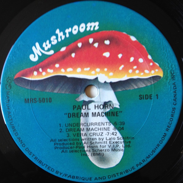 Paul Horn - Dream Machine | Mushroom Records (MRS-5010) - 3 Paul Horn - Dream Machine | Mushroom Records (MRS-5010) - 3