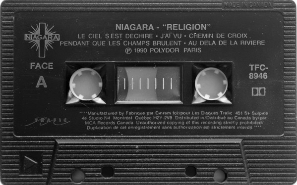 Niagara - Religion | Trafic (TFC-8946) - 3