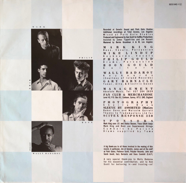 Level 42 - True Colours | Polydor (823 542-1) - 6