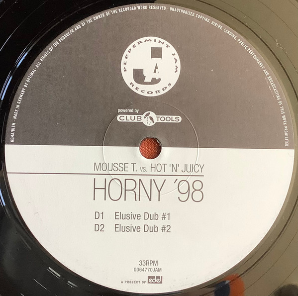 Mousse T. vs. Hot 'N' Juicy - Horny '98 | Peppermint Jam (0064770JAM) - 7