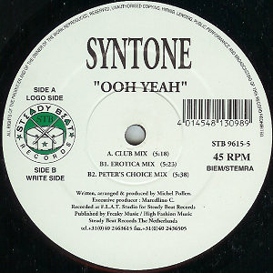 Syntone - ''Ooh Yeah'' | Steady Beat Records (STB 9615-5) - main