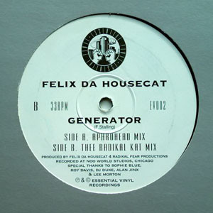 Felix Da Housecat - Generator | Essential Vinyl Recordings (EV002) - 2