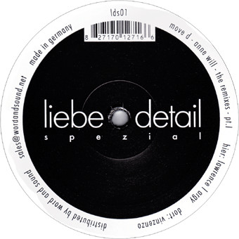 Move D - Anne Will - The Remixes - Pt.I | liebe*detail spezial (lds01) - main Move D - Anne Will - The Remixes - Pt.I | liebe*detail spezial (lds01) - main