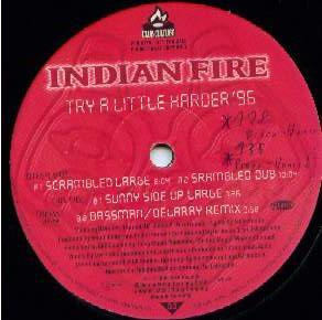 Indian Fire - Try A Little Harder '96 | Club Culture (PRO 6119) - main Indian Fire - Try A Little Harder '96 | Club Culture (PRO 6119) - main