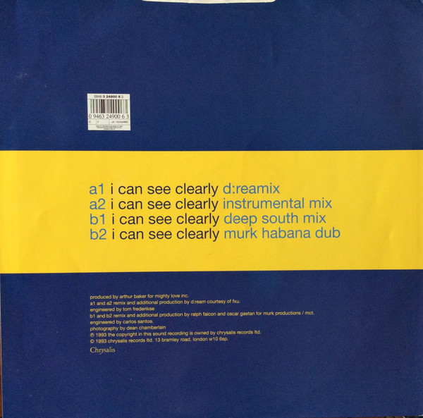 Deborah Harry - I Can See Clearly | Chrysalis (12CHS 4900) - 2 Deborah Harry - I Can See Clearly | Chrysalis (12CHS 4900) - 2