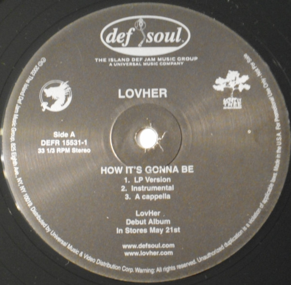 Lovher - How It's Gonna Be | Def Soul (DEFR 15531-1)