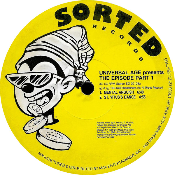 Universal Age - The Episode Part 1 | Sorted Records (SO 20108)