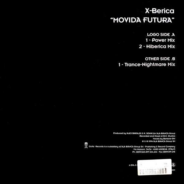 X-Berica - Movida Futura | Outta Records (OTA 694009) - 2 X-Berica - Movida Futura | Outta Records (OTA 694009) - 2
