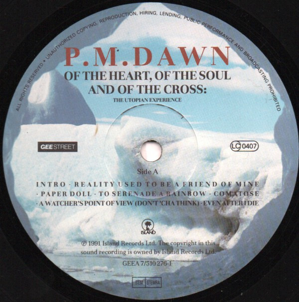 P.M. Dawn - Of The Heart, Of The Soul And Of The Cross: The Utopian Experience | Gee Street (GEEAX 7/512216-1) - 4