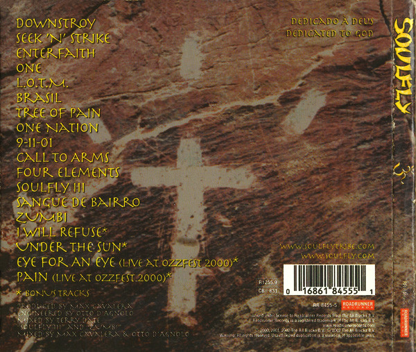 Soulfly - 3 | Roadrunner Records (RR 8455-5) - 2 Soulfly - 3 | Roadrunner Records (RR 8455-5) - 2