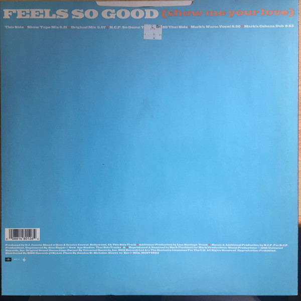 Lina Santiago - Feels So Good (Show Me Your Love) | MCA Records (MCST 48012) - 2