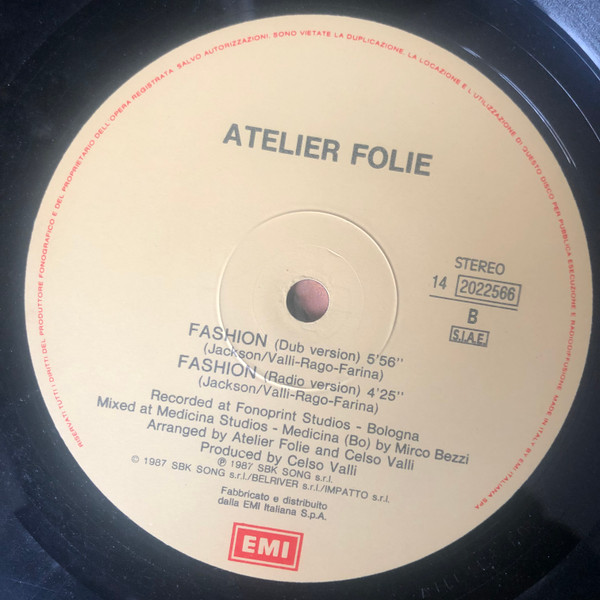 Atelier Folie - Fashion | EMI (14 2022566) - 4