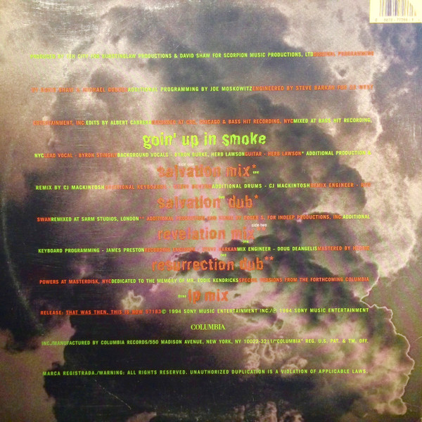 Goin' Up In Smoke