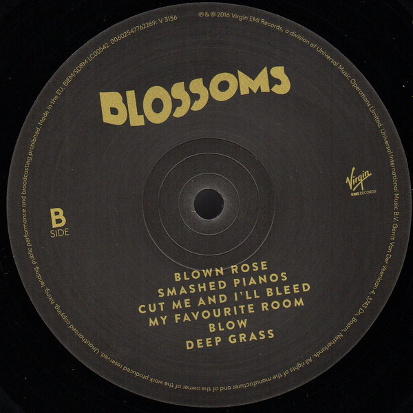 Blossoms - Blossoms | Virgin EMI Records (V 3156) - 4 Blossoms - Blossoms | Virgin EMI Records (V 3156) - 4