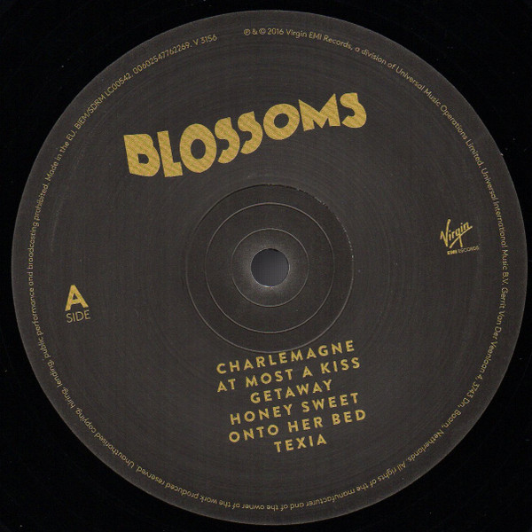 Blossoms - Blossoms | Virgin EMI Records (V 3156) - 3 Blossoms - Blossoms | Virgin EMI Records (V 3156) - 3