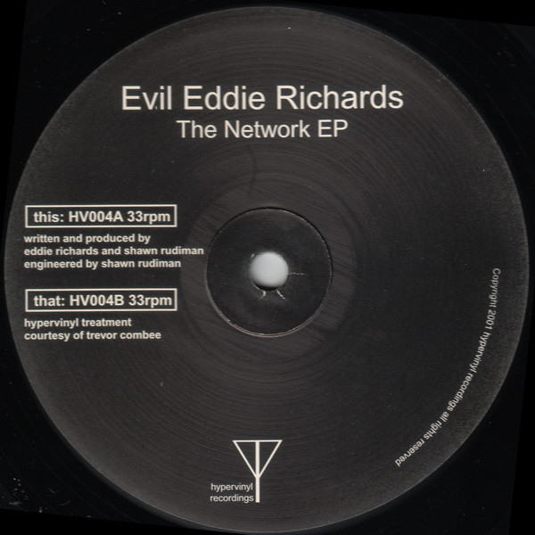 Eddie Richards - The Network EP | HyperVinyl Records (HV-004)