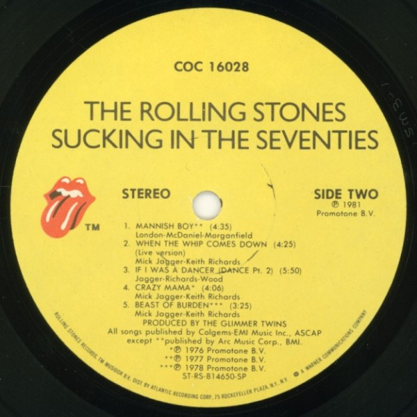 Sucking In The Seventies