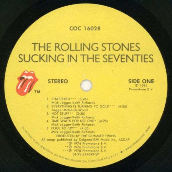 Sucking In The Seventies