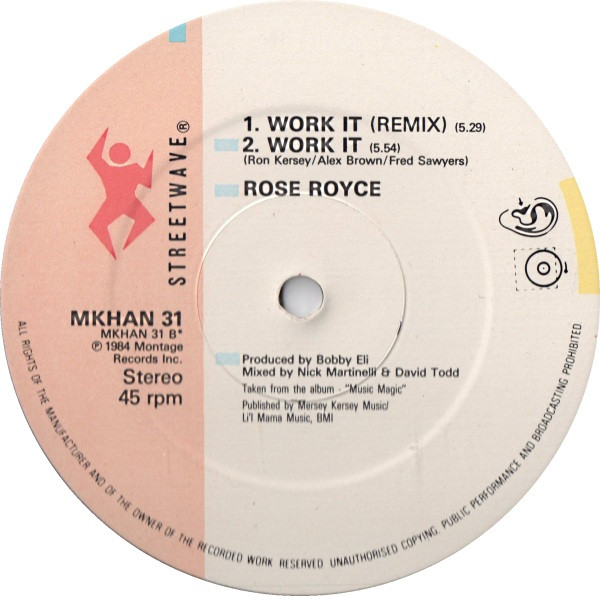 Rose Royce - New Love | Streetwave (MKHAN 31) - 4