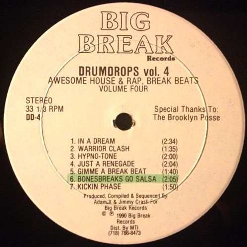 Adam X & Jimmy Crash - Drumdrops Vol. 4 (Essential Break Beats & Loops) | Big Break (DD 4) - main Adam X & Jimmy Crash - Drumdrops Vol. 4 (Essential Break Beats & Loops) | Big Break (DD 4) - main