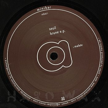 Seuil - Brune E.P. | Minibar (mb007)