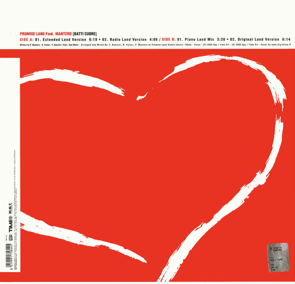 Promiseland Feat. Paolo Mantero - Batticuore | Spy Rec (SPY 70) - 2