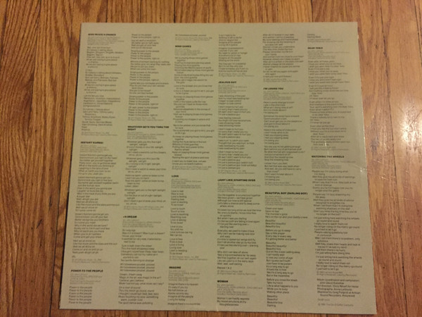 John Lennon - The John Lennon Collection | Geffen Records (GHSP 2023) - 5 John Lennon - The John Lennon Collection | Geffen Records (GHSP 2023) - 5