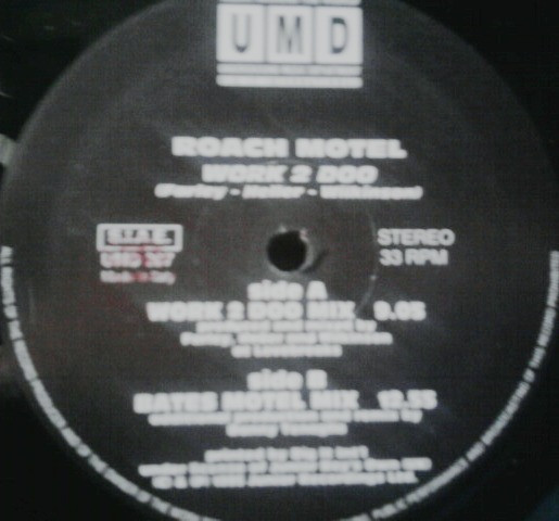 Roach Motel - Work 2 Doo | Underground Music Department (UMD) (UMD 207) - 3