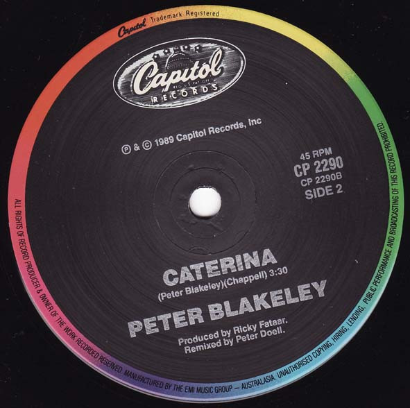 Peter Blakeley - Crying In The Chapel | Capitol Records (CP 2290) - 3 Peter Blakeley - Crying In The Chapel | Capitol Records (CP 2290) - 3