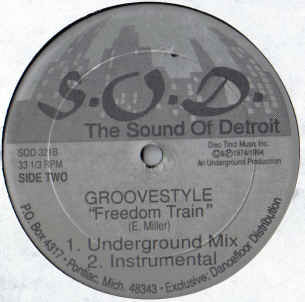 Groovestyle - Love / Freedom Train | S.O.D. The Sound Of Detroit (SOD 321) - 2 Groovestyle - Love / Freedom Train | S.O.D. The Sound Of Detroit (SOD 321) - 2