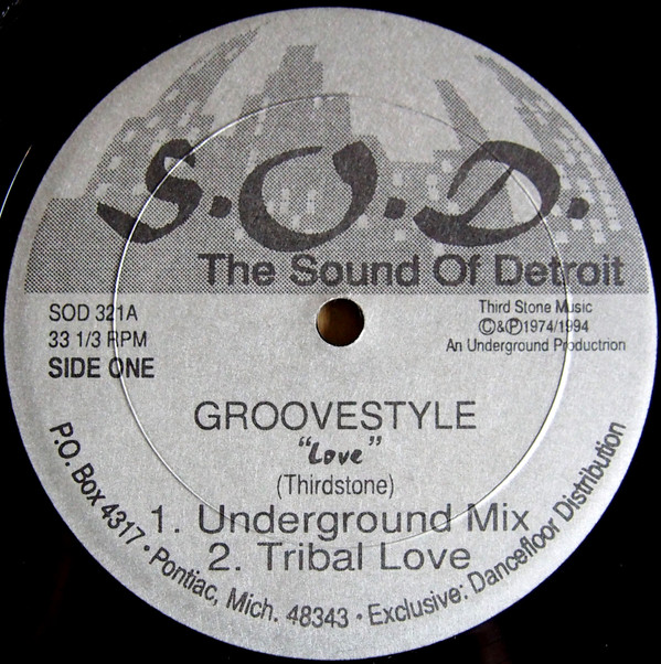 Groovestyle - Love / Freedom Train | S.O.D. The Sound Of Detroit (SOD 321) - main Groovestyle - Love / Freedom Train | S.O.D. The Sound Of Detroit (SOD 321) - main