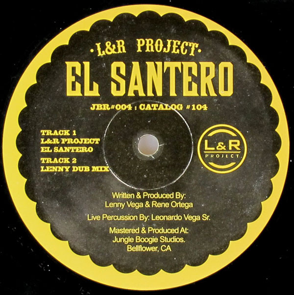 L&R Project - El Santero | Jungle Boogie Records (JBR 104) - main