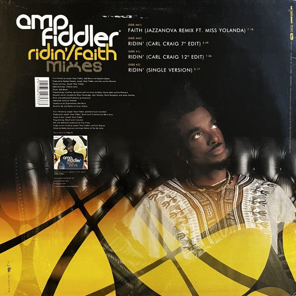 Amp Fiddler - Ridin' / Faith Mixes | Genuine (GEN 053T) - 2 Amp Fiddler - Ridin' / Faith Mixes | Genuine (GEN 053T) - 2