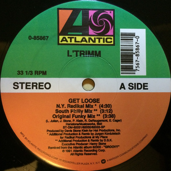L'Trimm - Get Loose | Atlantic (0-85867)