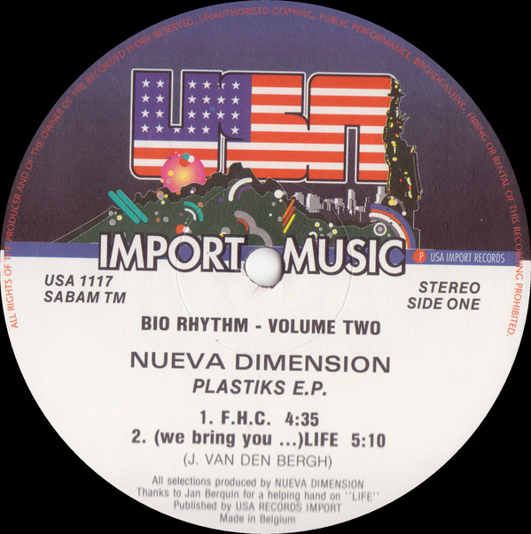Nueva Dimension - Plastiks E.P. | USA Import Music (USA 1117) - 3