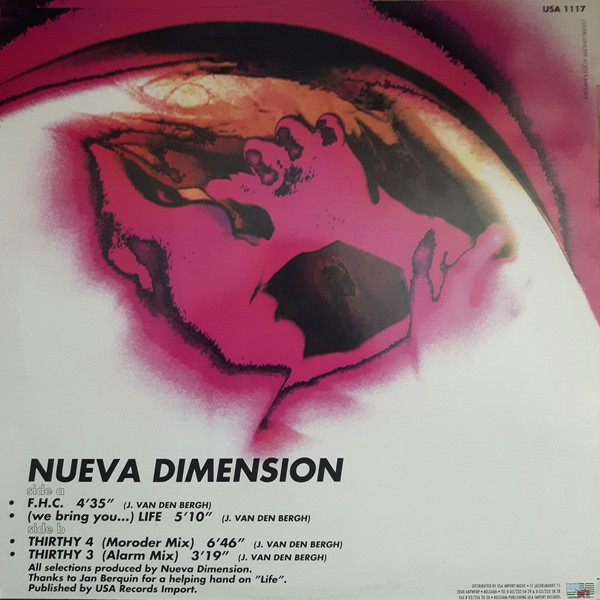 Nueva Dimension - Plastiks E.P. | USA Import Music (USA 1117) - 2