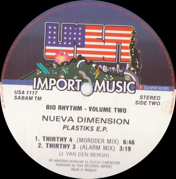Nueva Dimension - Plastiks E.P. | USA Import Music (USA 1117) - 4