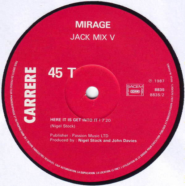 Mirage - Jack Mix V | Carrere (8835) - 4
